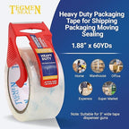 TegmenSeal Heavy Duty Clear Packing Tape - Image 2