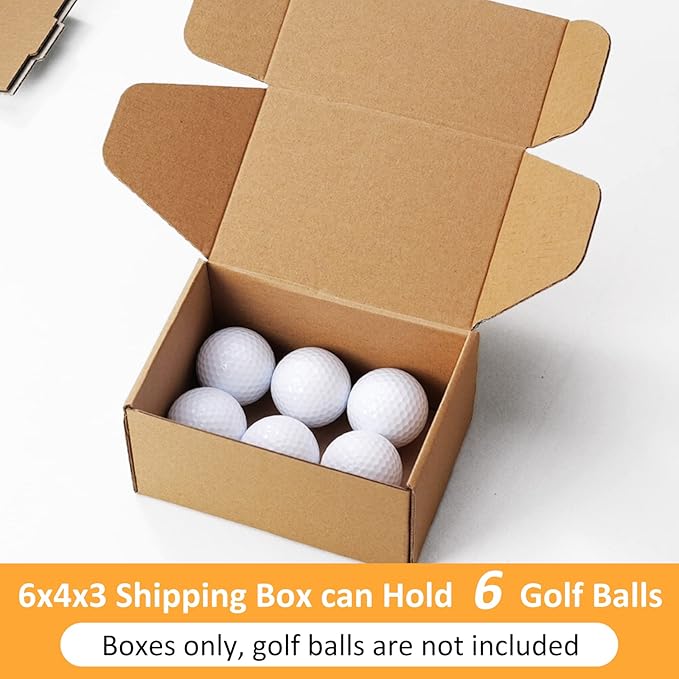 Eupako 6x4x3 Shipping Boxes Small Corrugated Cardboard Box - Image 4