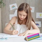 M&G Aurora Series 24 Pack 2B Triangular Wood-Cased Pencils, Pre-Sharpened - Image 7