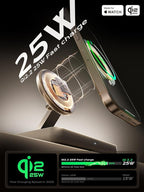 THREEKEY 3 in 1 iPhone 17 Charging Station, MagSafe Charger Compatible - Image 2