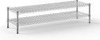 Regal Altair 18" Deep x 60" Wide x 14" Height Wire Shelving Kit | 2-Tier | NSF by Regal+Altair