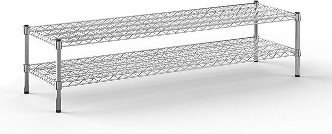 Regal Altair 18" Deep x 60" Wide x 14" Height Wire Shelving Kit | 2-Tier | NSF by Regal+Altair