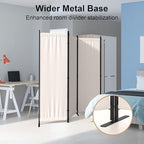 Kecreque Room Divider 4 Panel Partition Room Dividers & Folding Privacy Screens - Image 8