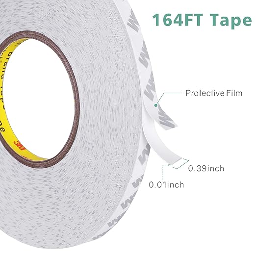 HitLights Double Sided Tape Heavy Duty, 164ft Waterproof Mounting Adhesive Tape - Image 3