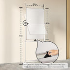 Neatsure Rolling Whiteboard on Wheels, Portable Standing Dry Erase Board Easel - Image 3