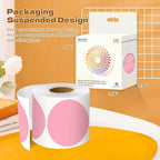 3 Inch Round Color Coding Labels - Image 3