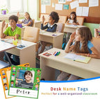 WALENGIF 36 Pcs Kids Photo Nameplates - Image 3