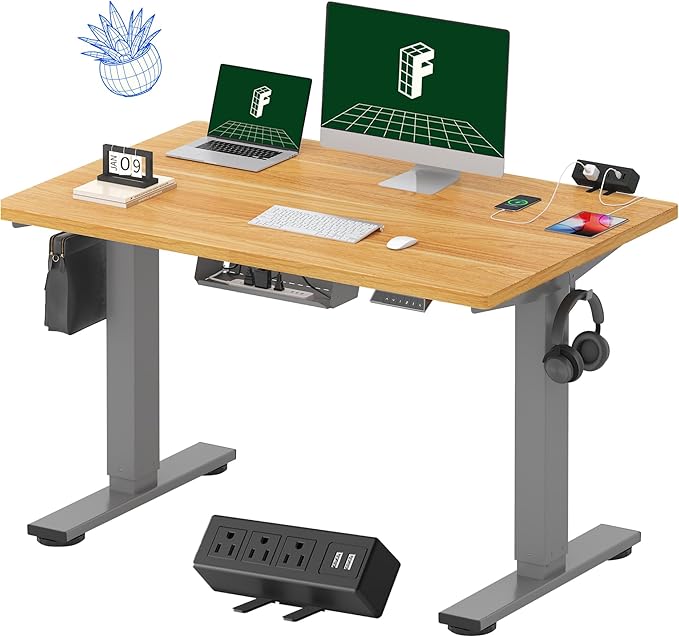 FLEXISPOT EN2 Whole-Piece Standing Desk by FlexiSpot