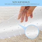 Office Chair Mat for Low Pile Carpet, Studded Carpet Floors Protector Mat for - Image 4