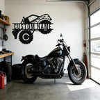 Custom Dirt Bike Metal Signs Personalized Motorcycle Name Sign Custom Garage - Image 3