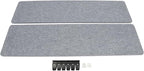 ReFocus Raw Clamp-On Acoustic Desk Divider Mounted Privacy Panel Set – Reduce - Image 9