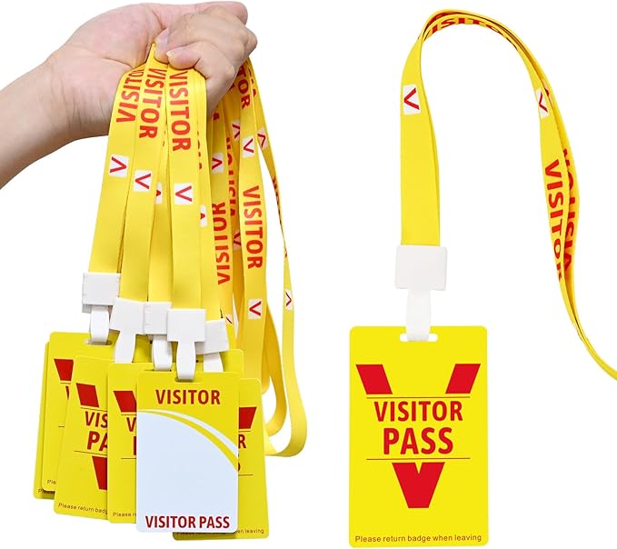 Visitor Badge Lanyards Volunteer Badge Holder by OSTENBIG