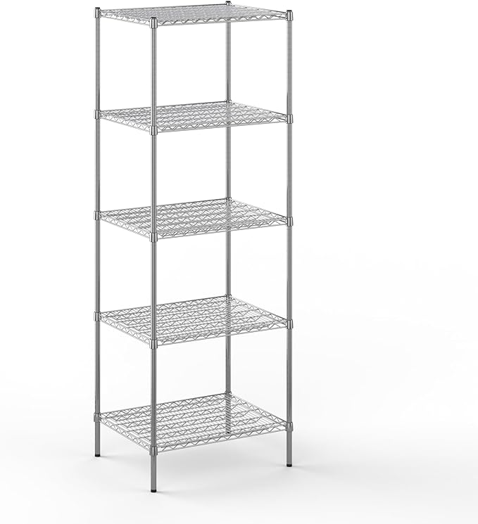 Regal Altair 24" Deep x 30" Wide x 86" Height Wire Shelving Kit | 5-Tier | NSF by Regal+Altair