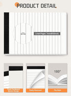 Small Notepads 4x6 for Office 6 Pack Pocket Note Pads 4x6 for Reminders and - Image 3