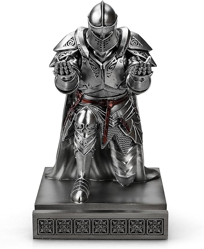 HDMbigmi King's Guard Leader Cloak Warrior Knight Pen Holder Mobile Phone Stand - Image 2