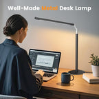 sibrille metal led desk lamp, 16" dimmable desk, package contents