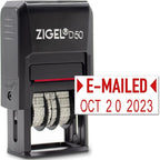 ZIGEL D50 Date Stamp with E-MAILED by ZIGEL