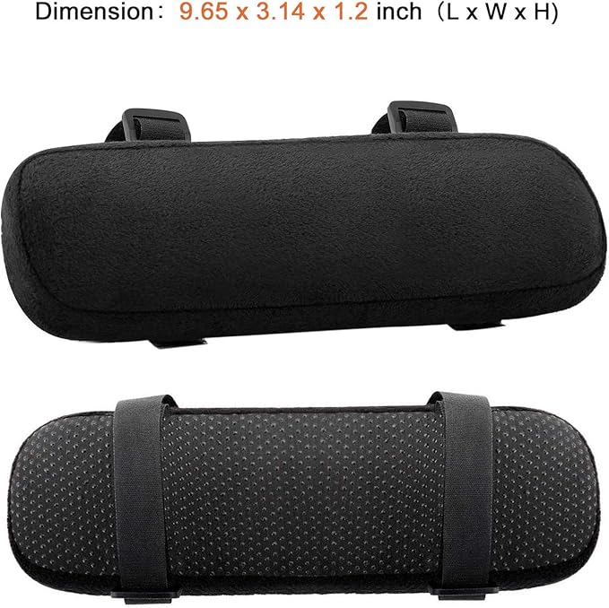 MOSISO Chair Armrest Pads, Memory Foam Home/Office Chair Arm Rest Covers Comfy - Image 6