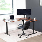 VIVO Electric Corner 63 x 47 inch L-Shaped Standing Desk, Memory Height - Image 7