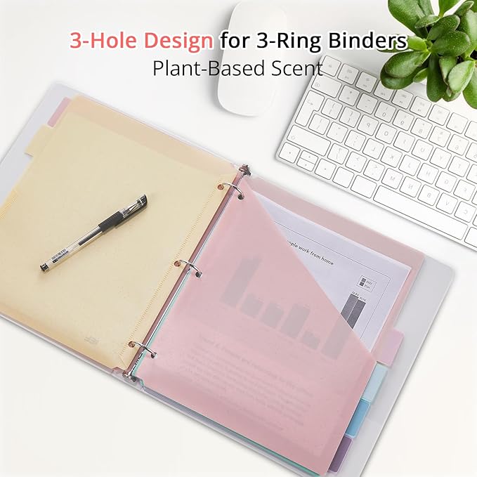 Bundle 10 Packs 6-Tab Letter Size Dividers - Image 6