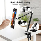 Tablet Stand Holder-Adjustable iPad Desk Mount - Image 2