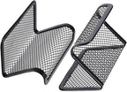 Chiyuehe Black Metal Mesh Business Card Holder Desk Business Card Organizer - Image 3