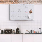 TOWON 36 x 24 Inches Tempered Glass Calendar Dry Erase Board - Image 2