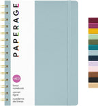 PAPERAGE Lined Spiral Journal Notebook, 160 Pages, Hardcover Journal by PAPERAGE