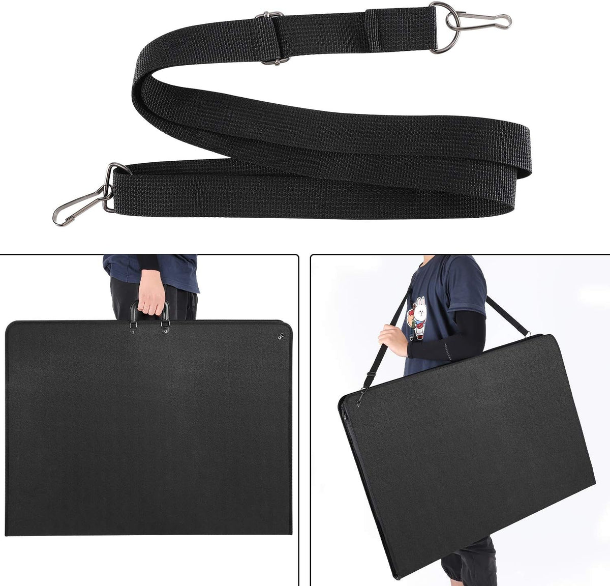 professional art portfolio case - 24 x 36, close-up detail