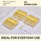 NEEWAY Colorful Large Paper Clips, 2 Inch Jumbo Paper Clips, 3 Pack of 50 - Image 6