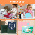 Cardstock 8.5 X 11, 80 Sheets 10 Colors Card Stock, 75lb/ 200gsm Copy Paper - Image 7
