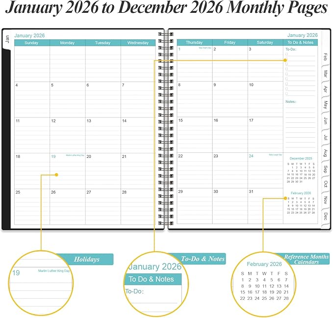 2026 Planner - Planner 2026 from January 2026 to December 2026 - Image 4