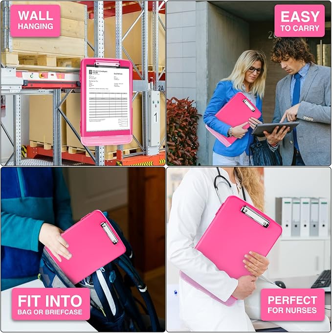 Sooez Clipboards with Storage, High Capacity Clip Boards 8.5x11 with Storage - Image 6