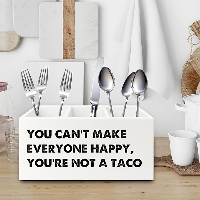 XPH Funny Taco Gifts Pen Pencil Holder Organizer - Image 3
