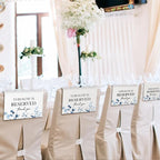 ChissNook Reserved Seating Chair Signs, This Row Is Reserved Pew Cloths Seating - Image 4