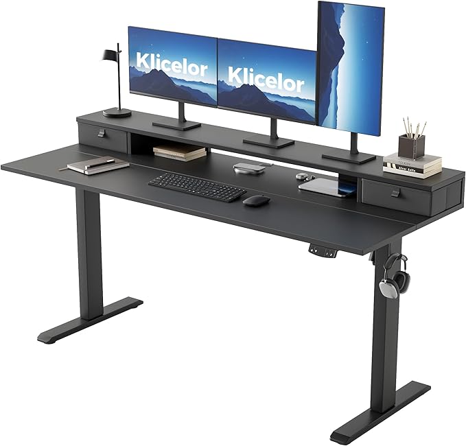 Klicelor 63 Inch Electric Standing Desk by Unknown