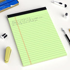 AILZFEI 6pcs Small Note Pad 5x8 College Ruled Green Legal Pads Paper Notepads 6 - Image 7
