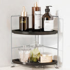 JANUS LiANG 2-Tier Bathroom Organizer Countertop Corner by JANUSLiANG