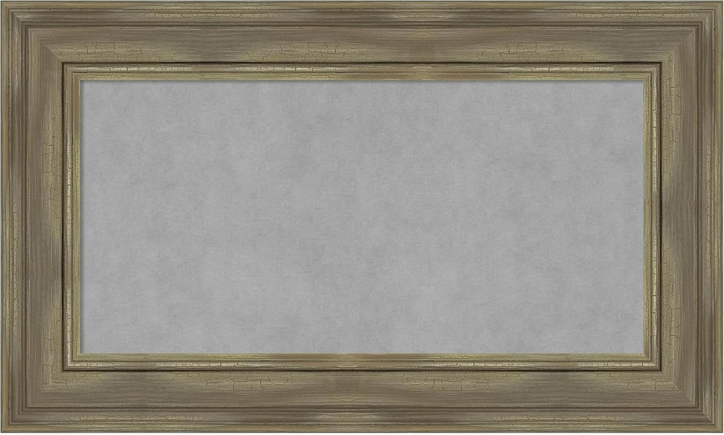 Amanti Art Grey Framed Magnetic Board 18x30 Small Vision Board
