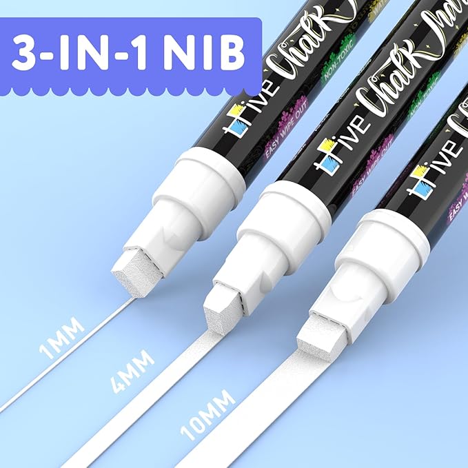 TFIVE White Liquid Chalk Markers - Image 3