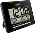 Sharp Atomic Desktop Clock – Auto Set Digital Alarm Clock by Sharp