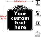 Custom Sign, Custom Indoor/Outdoor Decorative Sign，Aluminum Weatherproof Metal - Image 2