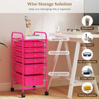 RELAX4LIFE 6-Drawer Rolling Storage Cart - Image 4