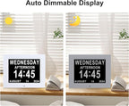 TMC 8 Inch Dementia Clock for Seniors - Image 3