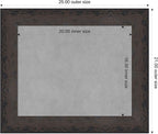 Amanti Art Black Framed Magnetic Board 21x25 Small Vision Board - Image 4