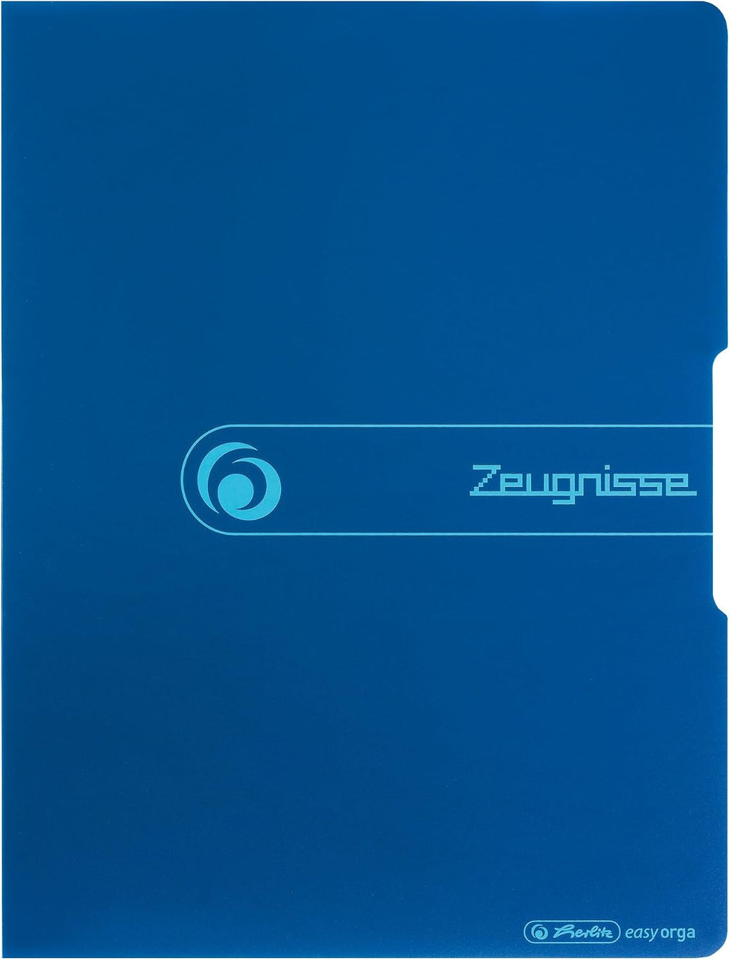 Herlitz 11208360 Display Folder A4 Polypropylene 20 Sheets Blue