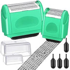 Nezyo 2 Pack Identity Protection Roller Stamp Identity Theft, Confidential by Nezyo