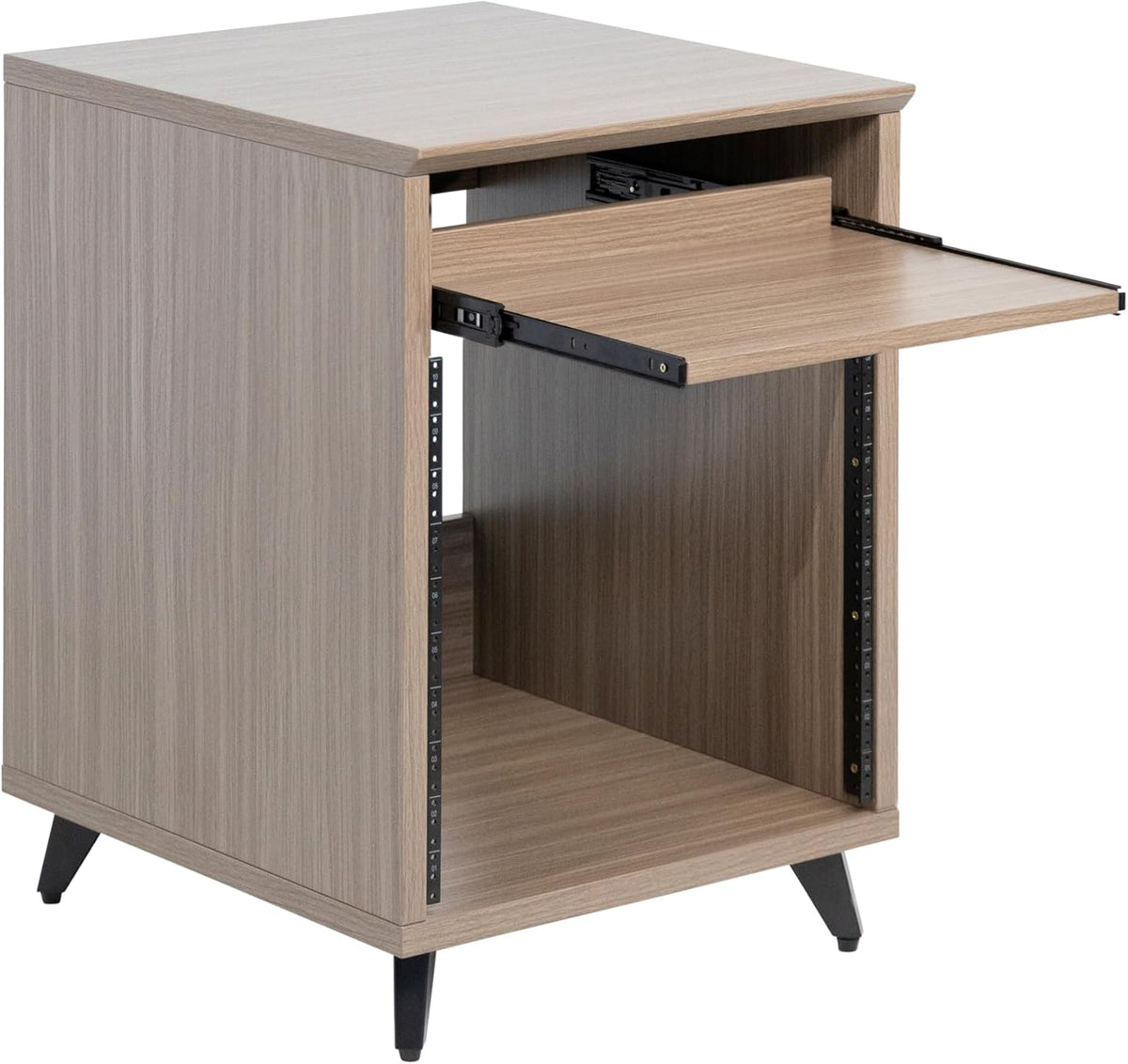 Gator Frameworks Elite Series 10U Studio Rack Desk with Slide-Out Tray and Re...