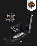 AOFAR AF-4074 Military Compass for Hiking, Lensatic Sighting Waterproof - Image 3
