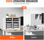 VEVOR Literature Organizers, 12 Compartments Office Mailbox - Image 2